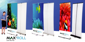 MaxRoll Roll Up Banner